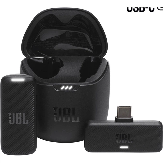 Микрофон JBL Quantum Stream Wireless USB-C Black (JBLSTRMWLUSBCBLK) - Фото 1 Микрофон JBL Quantum Stream Wireless USB-C Black (JBLSTRMWLUSBCBLK) - изображение 1