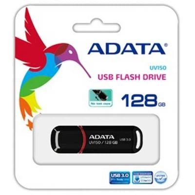 USB флеш накопитель ADATA 128GB UV150 Black USB 3.0 (AUV150-128G-RBK) - изображение 6