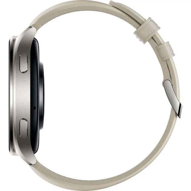 Смарт-годинник Xiaomi Watch 2 Titan BHR9306GL Gray Case White Leather Strap (1093970) - Фото 5 Смарт-годинник Xiaomi Watch 2 Titan BHR9306GL Gray Case White Leather Strap (1093970) - зображення 5