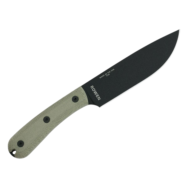 Ніж туристичний для польової кухні Esee Model 6HM Micarta/Black ESEE-6HM-K - Фото 2 Ніж туристичний для польової кухні Esee Model 6HM Micarta/Black ESEE-6HM-K - изображение 2