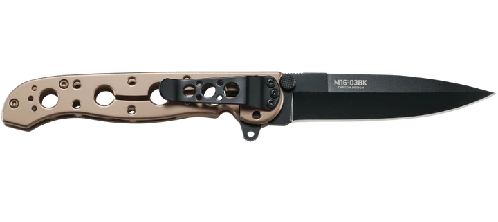 Кишеньковий ніж CRKT M16 Bronze/Black (M16-03BK) - Фото 3 Кишеньковий ніж CRKT M16 Bronze/Black (M16-03BK) - изображение 3