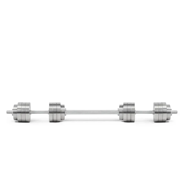 Гантелі Model Progressive, 74 кг (2×37) + з'єднювач - Фото 2 Гантелі Model Progressive, 74 кг (2×37) + з'єднювач - изображение 2