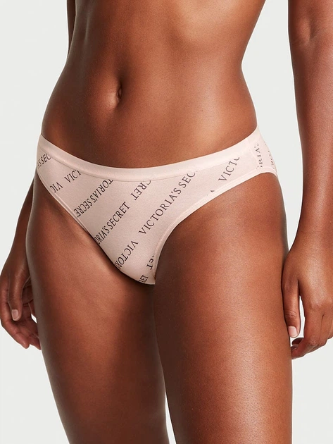 Хлопковые трусики бикини Victoria's Secret розовые с лого р. XS арт. 30572 - Фото 1 Хлопковые трусики бикини Victoria's Secret розовые с лого р. XS арт. 30572 - изображение 1