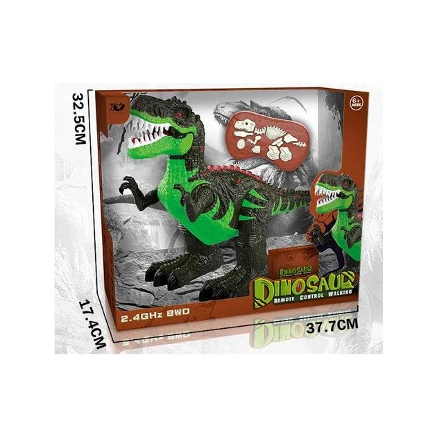 Робот Динозавр на радиоуправлении Tyrannosaur, USB кабель, пульт управления, подсветка, звук, ходит (i7-145444) - изображение 5