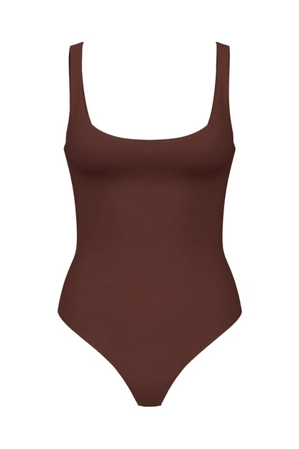 Корректирующее боди Victoria's Secret 40(XS) Коричневый (156144) - изображение 3