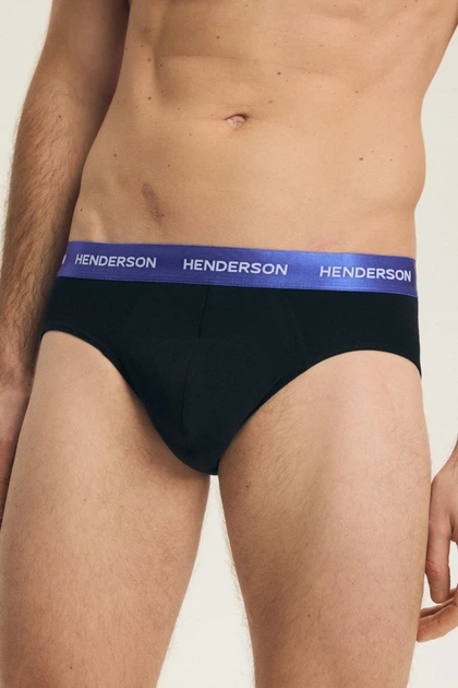 Труси сліп, 2 штуки Henderson 54(2XL) Чорний (156101) - Фото 2 Труси сліп, 2 штуки Henderson 54(2XL) Чорний (156101) - зображення 2
