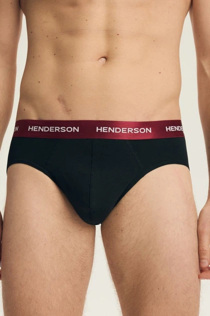 Труси сліп, 2 штуки Henderson 54(2XL) Чорний (156101) - Фото 4 Труси сліп, 2 штуки Henderson 54(2XL) Чорний (156101) - зображення 4