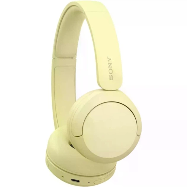 Беспроводные наушники с микрофоном Sony WH-CH520 WHCH520Y Yellow - Фото 5 Беспроводные наушники с микрофоном Sony WH-CH520 WHCH520Y Yellow - изображение 5