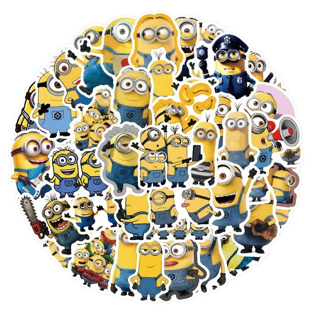 Стікери Міньйони 55 шт, Minions Посіпаки - зображення 10