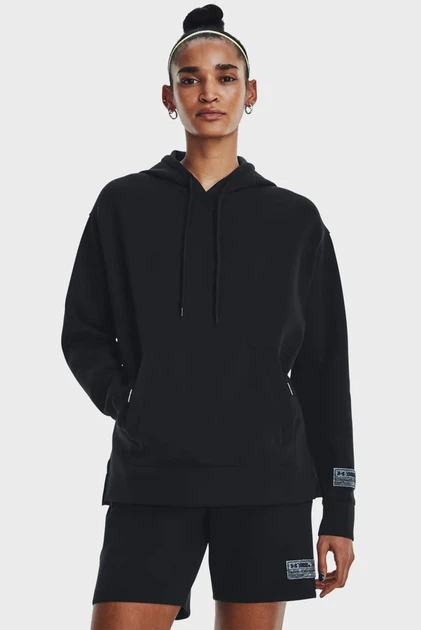Чорне худі UA Summit Knit Hoodie (унісекс) Under Armour S 1377173-001 - Фото 2 Чорне худі UA Summit Knit Hoodie (унісекс) Under Armour S 1377173-001 - изображение 2