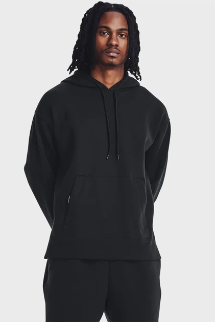 Чорне худі UA Summit Knit Hoodie (унісекс) Under Armour S 1377173-001 - Фото 3 Чорне худі UA Summit Knit Hoodie (унісекс) Under Armour S 1377173-001 - изображение 3