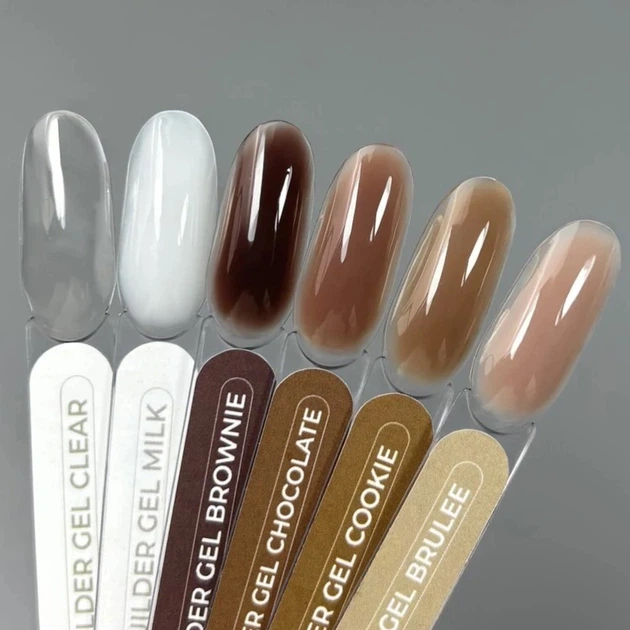 TOUCH Builder Gel №26 Chocolate Камуфлюючий будівельний гель, 30 мл - Фото 3 TOUCH Builder Gel №26 Chocolate Камуфлюючий будівельний гель, 30 мл - изображение 3