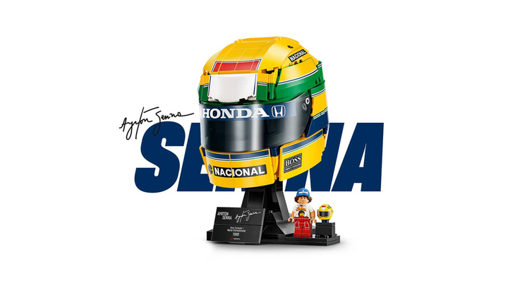 Конструктор Lego Шолом Айртона Сенни Editions Sports 43024 - зображення 4