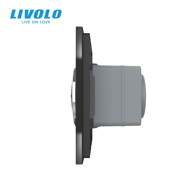 Встраиваемая Bluetooth-колонка LIVOLO с TWS (стерео), черное матовое стекло - Фото 3 Встраиваемая Bluetooth-колонка LIVOLO с TWS (стерео), черное матовое стекло - изображение 3