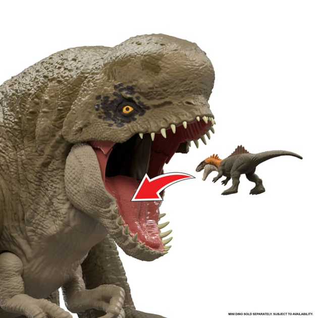 Колосальний Динозавр Дистортус Рекс Світ Юрського Періоду Jurassic World Super Colossal Distortus Rex Mattel (JKG95) - зображення 4