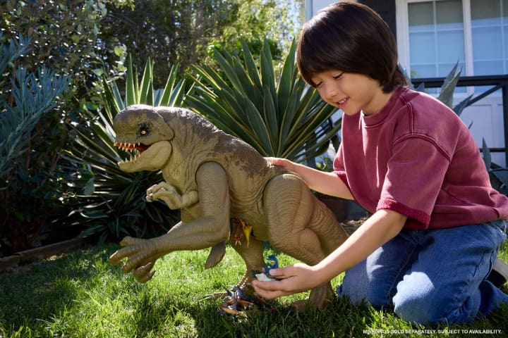 Колосальний Динозавр Дистортус Рекс Світ Юрського Періоду Jurassic World Super Colossal Distortus Rex Mattel (JKG95) - зображення 6