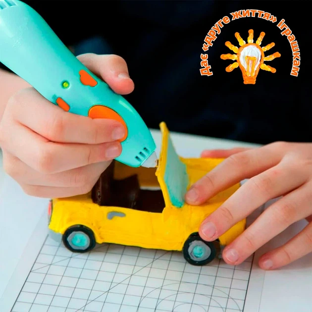 Набор стержней 3Doodler Start полимер 75 шт оранжевый желтый зеленый - Фото 6 Набор стержней 3Doodler Start полимер 75 шт оранжевый желтый зеленый - изображение 6