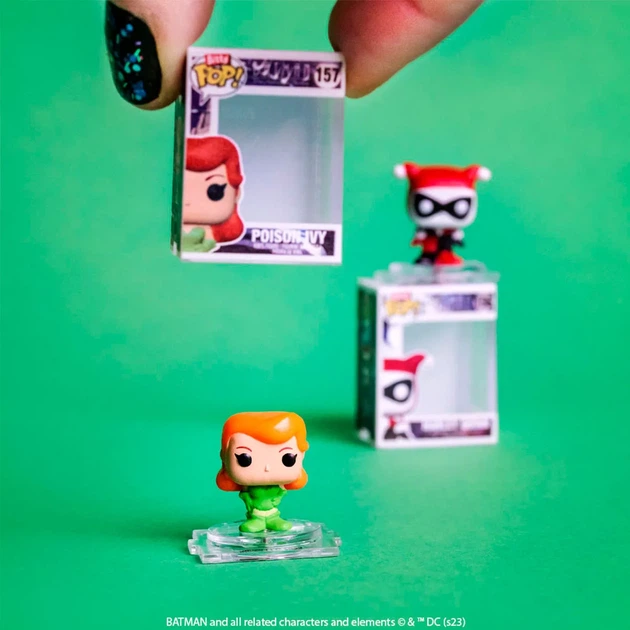 Набір ігрових фігурок Funko Bitty Pop! вініл 2,5 см серія DC 4 фігурки асорт. - зображення 7