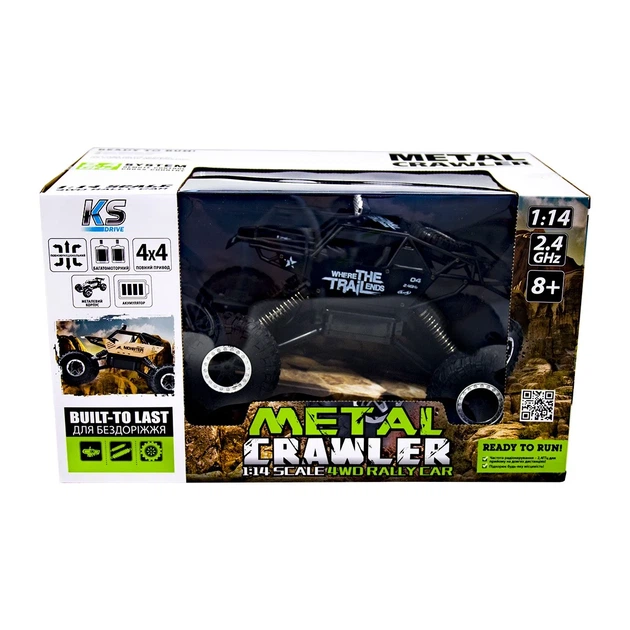 Автомобиль Off-Road Crawler Sulong Toys металл 1:14 матовый черный - Фото 3 Автомобиль Off-Road Crawler Sulong Toys металл 1:14 матовый черный - изображение 3