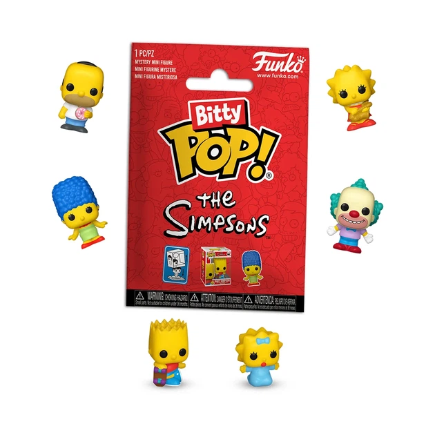 Ігрова фігурка Funko вінілова 3,1х2х2,5 см Сімпсони в асорт. - зображення 2
