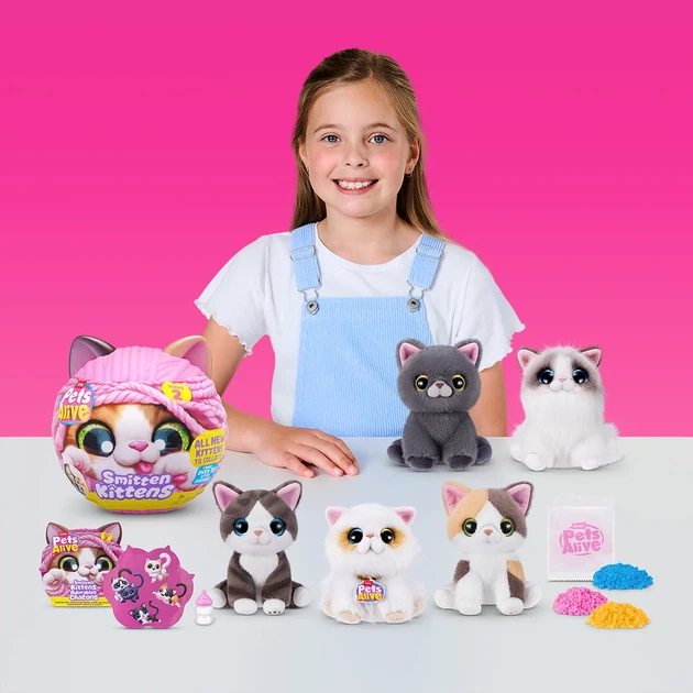Интерактивный игровой набор Pets & Robo Alive мягкая игрушка 16х13 см полиэстер - Фото 5 Интерактивный игровой набор Pets & Robo Alive мягкая игрушка 16х13 см полиэстер - изображение 5