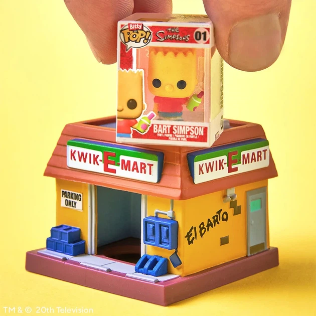 Набір фігурок Funko вініл Барт Сімпсон Квікі-Март 6,4х11х10,9 см - зображення 5