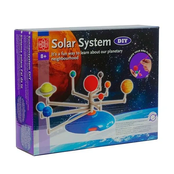 Модель Сонячної системи Edu-Toys 25х20,5 см різнокольоровий з фарбами - зображення 2