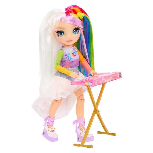 Кукла Rainbow High Junior High Rockband комбинированные материалы 25 см разноцветная - Фото 4 Кукла Rainbow High Junior High Rockband комбинированные материалы 25 см разноцветная - изображение 4