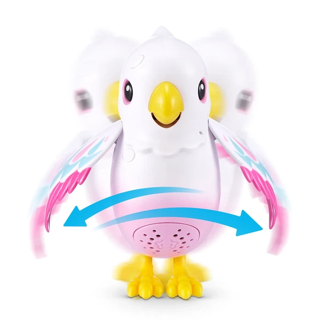 Интерактивный игровой набор Pets & Robo Alive полимер 19,9х20х35,9 см Волшебная птичка Полли - изображение 2