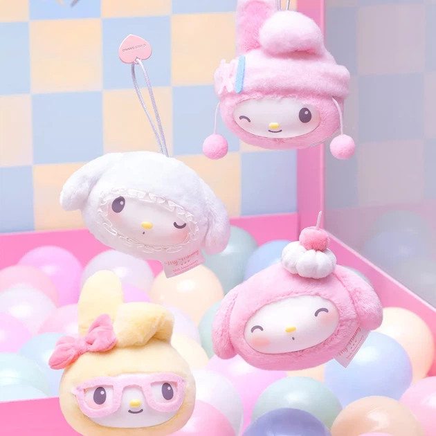 М’яка іграшка Pop Top My Melody 9х8х11 см поліестер пастельна - Фото 7 М’яка іграшка Pop Top My Melody 9х8х11 см поліестер пастельна - зображення 7