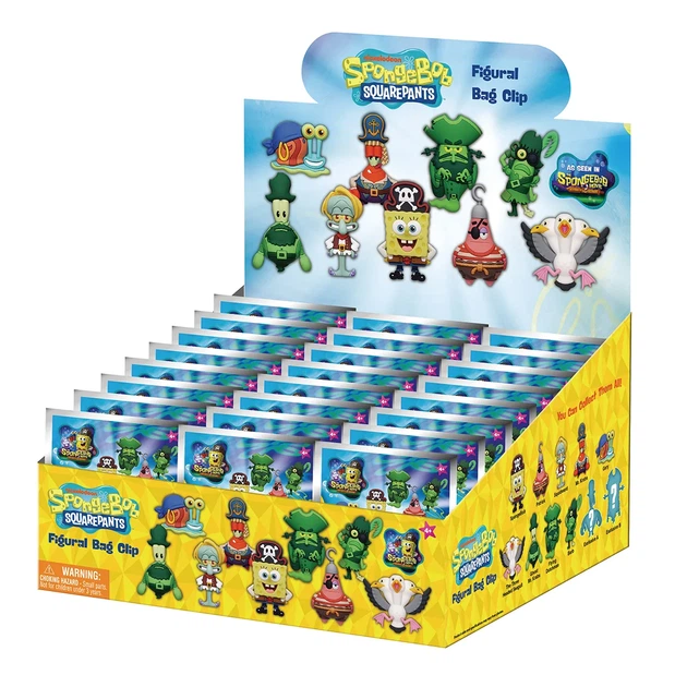 Игровая фигурка на клипсе Monogram ПВХ 7.7х6.5х3 см Губка Боб - изображение 3