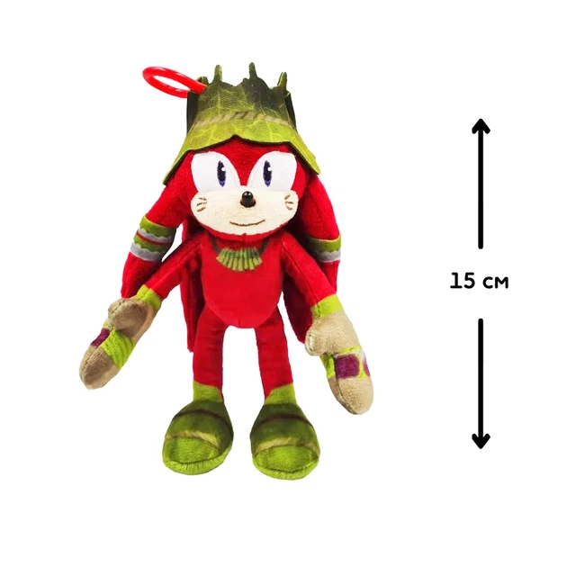 М'яка іграшка Sonic Prime поліестер 15 см червона - Фото 2 М'яка іграшка Sonic Prime поліестер 15 см червона - зображення 2