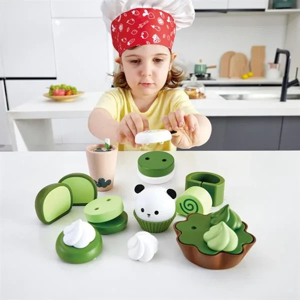 Іграшкові десерти Hape пластик різнокольоровий 30х6х24 см - зображення 3