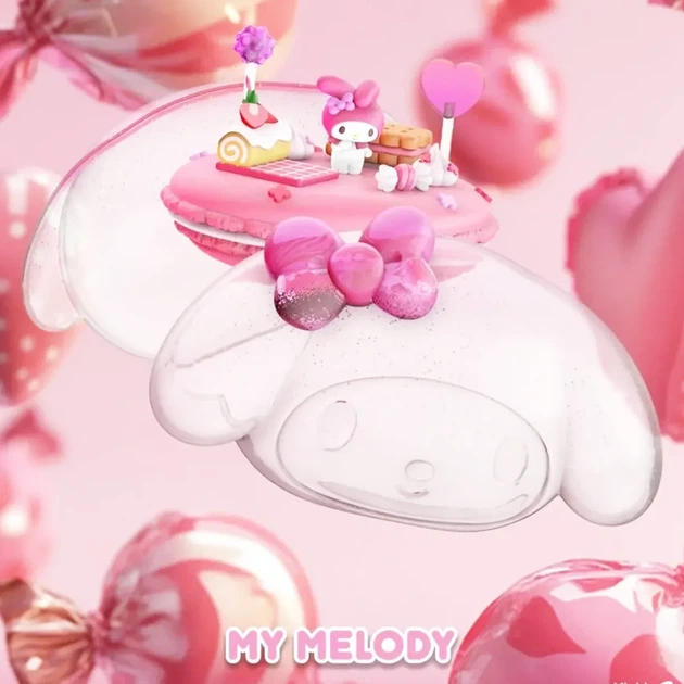 Игровой набор Mighty Jaxx винил 19х28х19 см Kandyland Sanrio Май Мелоди - изображение 6