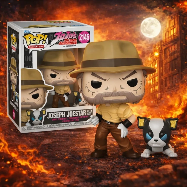 Набір фігурок Funko POP! вініл 9 см 4 см Джозеф Іггі - Фото 3 Набір фігурок Funko POP! вініл 9 см 4 см Джозеф Іггі - зображення 3