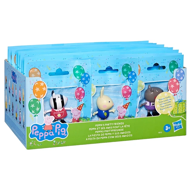 Фигурка Peppa Pig полимерная 7 5 см Разноцветная - изображение 3
