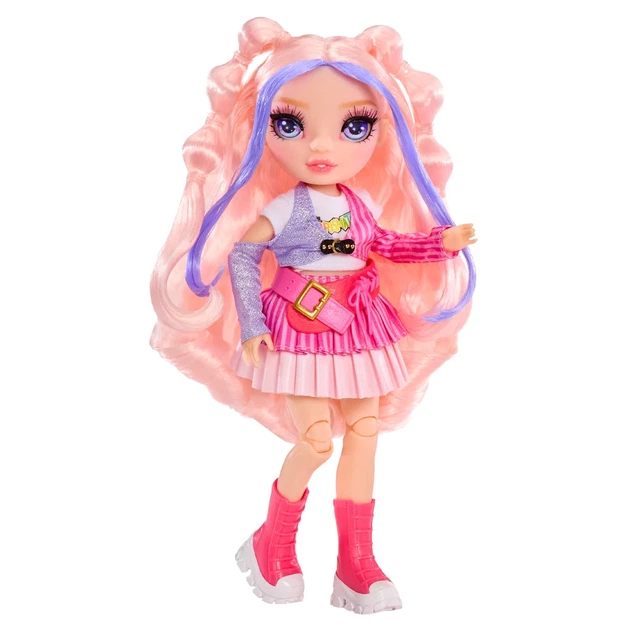 Кукла Rainbow High комбинированные материалы 24 см розовый лиловый - Фото 3 Кукла Rainbow High комбинированные материалы 24 см розовый лиловый - изображение 3