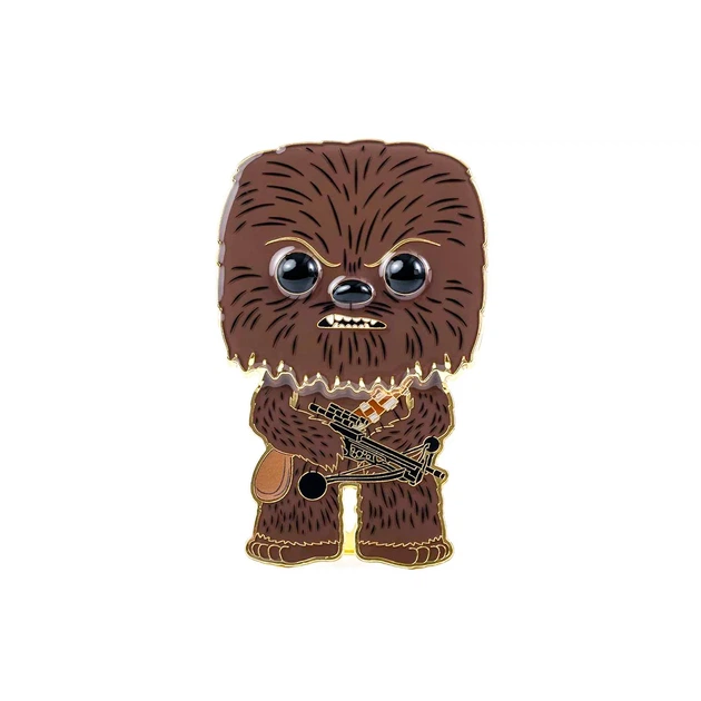 Пін Funko Зоряні війни емальована сталь 10 см Чуї з луком - Фото 2 Пін Funko Зоряні війни емальована сталь 10 см Чуї з луком - зображення 2