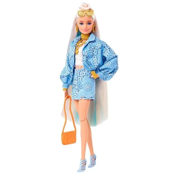 Лялька Barbie Екстра Блондинка 29 см Різнокольорова - Фото 3 Лялька Barbie Екстра Блондинка 29 см Різнокольорова - зображення 3