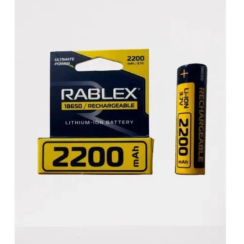 Аккумулятор Rablex 18650 3.7V 2200mAh - изображение 2