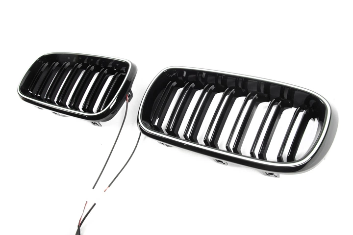 Ноздри M-Look LED (чёрный глянец) для BMW X5 F15 2013-2018 гг - Фото 3 Ноздри M-Look LED (чёрный глянец) для BMW X5 F15 2013-2018 гг - изображение 3