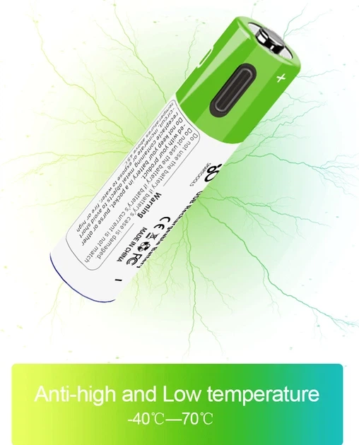 Аккумулятор 10440 Smartoools 750 mAh 3.7V батарейка с встроенной зарядкой Type-C - Фото 3 Аккумулятор 10440 Smartoools 750 mAh 3.7V батарейка с встроенной зарядкой Type-C - изображение 3