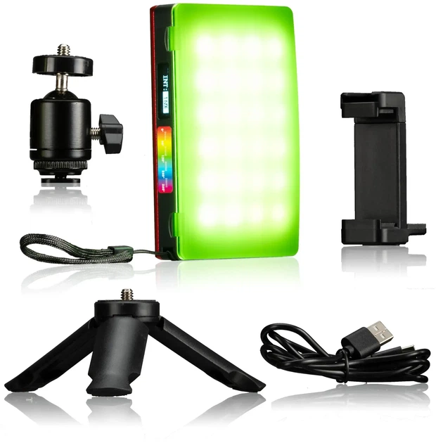 Світлова панель Bresser LED Pocket Light BR-96RGB - изображение 2