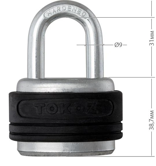 Замок навісной Tokoz EXTREME PRO - изображение 5