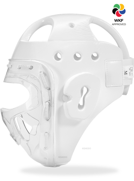 Шлем для карате Daedo WKF Headgear With Mask (KPRO 20915) L - изображение 4