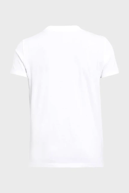Жіноча біла футболка Campus Core Under Armour M 1383648-100 - Фото 4 Жіноча біла футболка Campus Core Under Armour M 1383648-100 - изображение 4