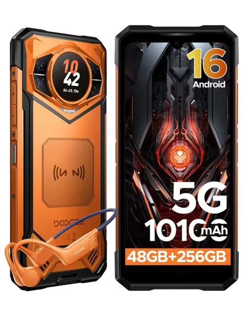 Захищений смартфон DOOGEE S200 VIP Edition 12/256GB Orange (глобальна версія) - зображення 2