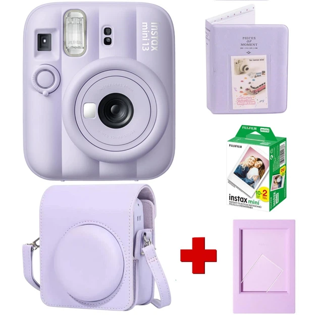 Набір камера Fujifilm Instax Mini 13 Dreamy Purple, Фотопапір 20шт, Чохол, Фотоальбом 64 фото Фіолетовий + в подарунок фоторамка (Подарункове пакування) - Фото 1 Набір камера Fujifilm Instax Mini 13 Dreamy Purple, Фотопапір 20шт, Чохол, Фотоальбом 64 фото Фіолетовий + в подарунок фоторамка (Подарункове пакування) - изображение 1