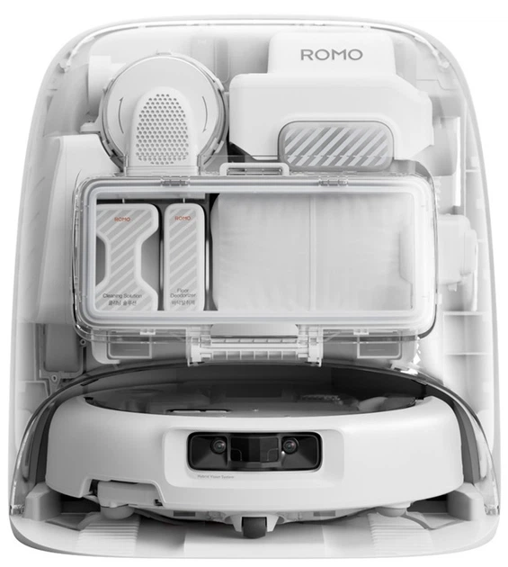 Robot sprzątający DJI Romo P2 Clean More Combo (CRR2P) - Zdjęcie 2 Robot sprzątający DJI Romo P2 Clean More Combo (CRR2P) - obraz 2