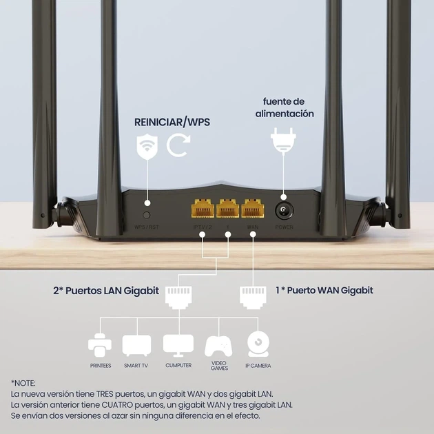 Маршрутизатор Tenda AC8 AC1200 Черный (102239052) - Уценка - изображение 7